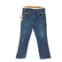 ラングラー Wrangler USA製 935NAV レザーパッチ デニムパンツ メンズ 34×32