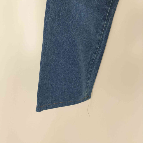 ラングラー Wrangler USA製 935NAV レザーパッチ デニムパンツ メンズ 34×32