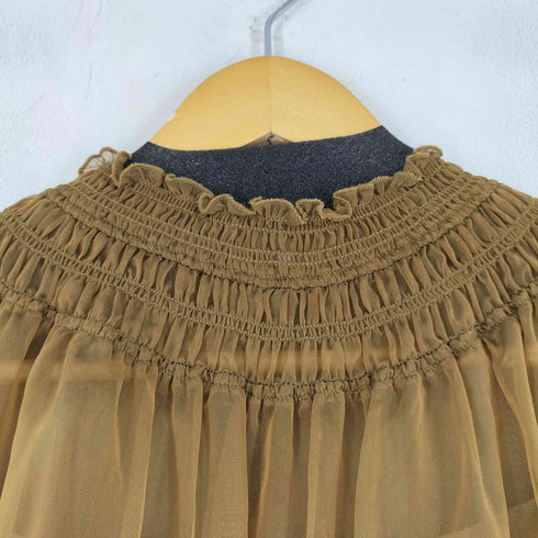 シアーマキシワンピース レディース