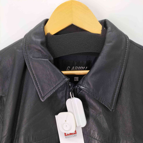 G.ARIOLI ラムレザーブルゾン メンズ import:L
