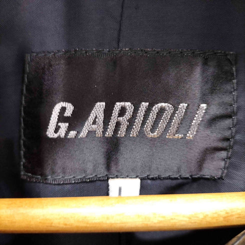 G.ARIOLI ラムレザーブルゾン メンズ import:L