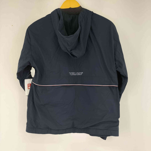 トミーヒルフィガーゴルフ TOMMY HILFIGER GOLF ロゴプリントウィンドジャケット レディース import:L