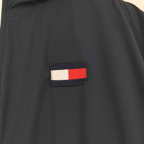 トミーヒルフィガーゴルフ TOMMY HILFIGER GOLF ロゴプリントウィンドジャケット レディース import:L
