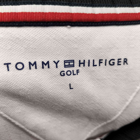 トミーヒルフィガーゴルフ TOMMY HILFIGER GOLF ロゴジャガード 長袖ワンピース レディース import:L