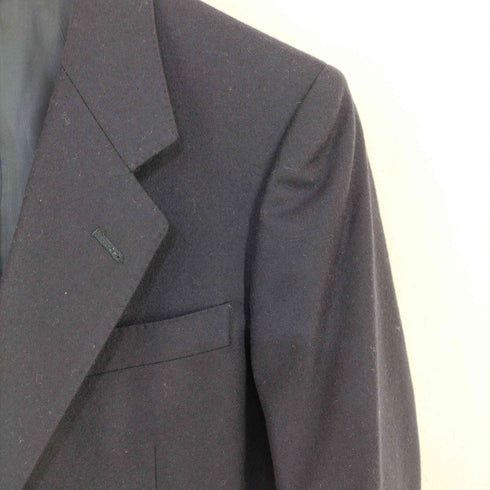 アクアスキュータム AQUASCUTUM 総裏 開き見せ サイドベンツ ウール 2Bシングルテーラードジャケット メンズ 92A4