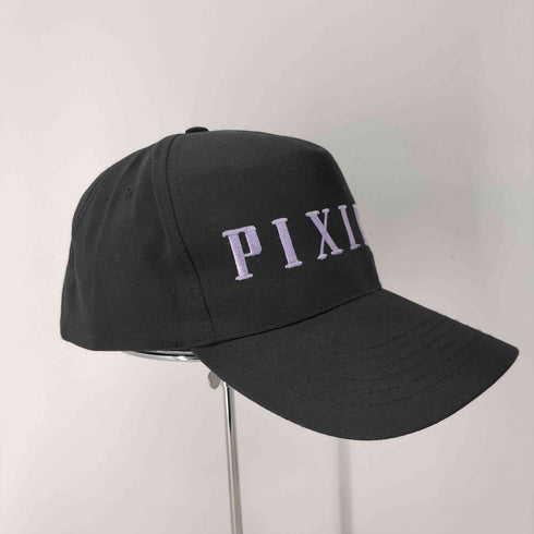 PIXIES フロントロゴ刺繍6パネルキャップ メンズ