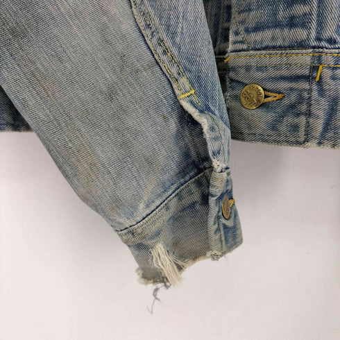 リー Lee 60S 黒タグ MADE IN USA 101-J デニムジャケット メンズ 42 REG