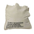 Media1.0 Bag Like a Newspaper メッセージプリントキャンバストートバッグ メンズ