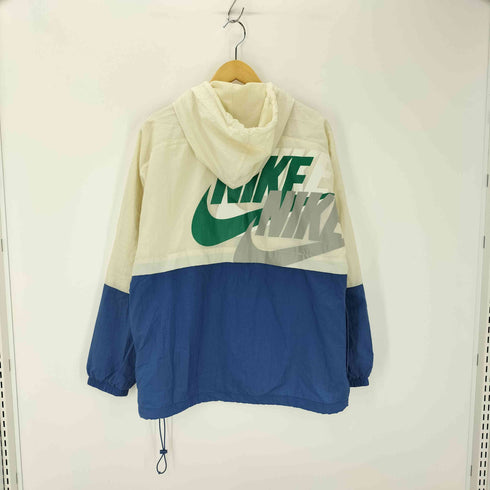 ナイキ NIKE ライトウエイト バックプリント ウーブンジャケット メンズ L