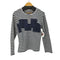 コムデギャルソン COMME des GARCONS COMME des GARCONS EDITED L/S フロントデザインボーダークルーネックTシャツ メンズ import:S