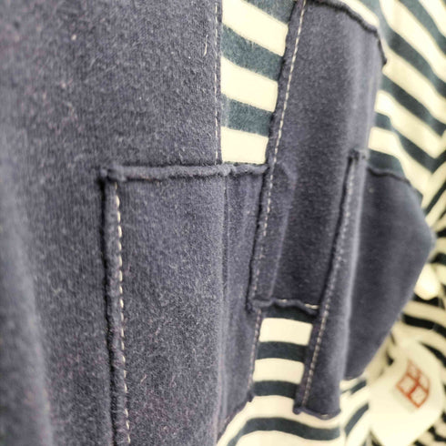 コムデギャルソン COMME des GARCONS COMME des GARCONS EDITED L/S フロントデザインボーダークルーネックTシャツ メンズ import:S