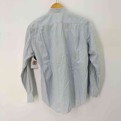 コムデギャルソンオム COMME des GARCONS HOMME ノーカラーストライプ L/S シャツ メンズ JPN:S