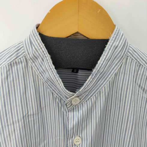 コムデギャルソンオム COMME des GARCONS HOMME ノーカラーストライプ L/S シャツ メンズ JPN:S