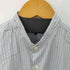 コムデギャルソンオム COMME des GARCONS HOMME ノーカラーストライプ L/S シャツ メンズ JPN:S
