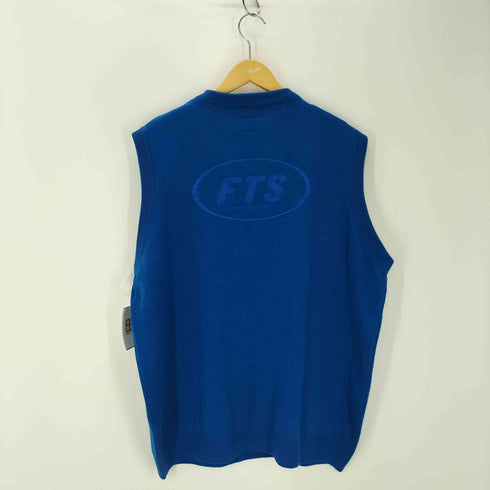 フリップザスクリプト FLIP THE SCRIPT 刺繍ロゴ Vネック ニットベスト メンズ XL