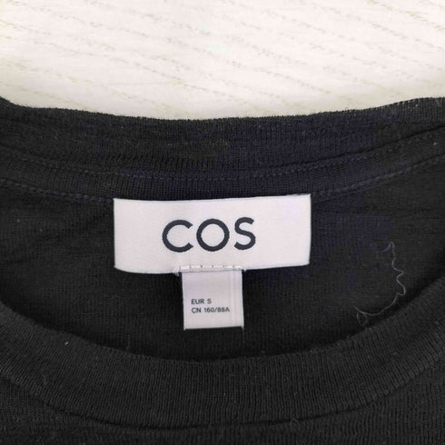 コス COS クルーネックシアーニット レディース import:S