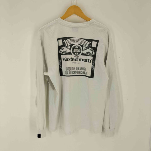 ウェイステッドユース WASTED YOUTH スケートボード ロングTシャツ メンズ JPN:M