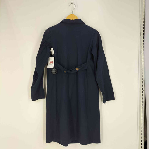 コムデギャルソンコムデギャルソン COMME des GARCONS COMME des GARCONS 製品染め ポリエステルツイル 丸襟 ラウンドカラーコート レディース JPN:M
