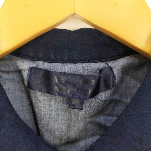 コムデギャルソンコムデギャルソン COMME des GARCONS COMME des GARCONS 製品染め ポリエステルツイル 丸襟 ラウンドカラーコート レディース JPN:M