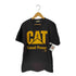 キャタピラー CAT USA製 1993コピーライト ロゴプリント クルーネックTシャツ メンズ