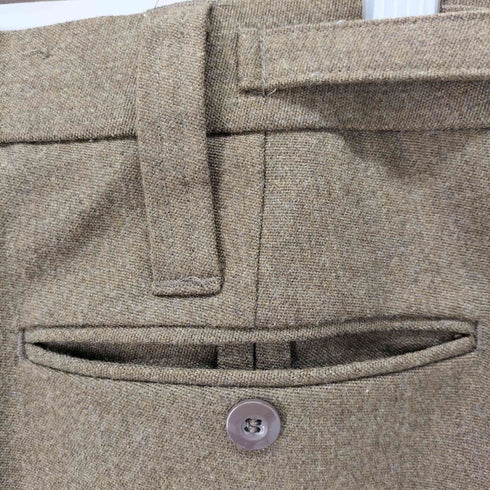 ブリティッシュアーミー BRITISH ARMY ウール ドレスパンツ メンズ 76/80/96