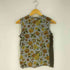 トリココムデギャルソン tricot COMME des GARCONS 花柄プリント サイド生地切替 ノースリーブ Tシャツ レディース