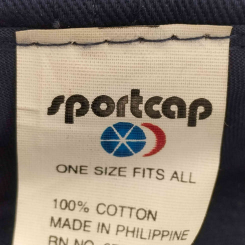 sportcap 90-00S 企業フィリピン製 企業ロゴプリント 6パネルベースボールキャップ メンズ