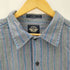 ドッカーズ DOCKERS 90S ストライプ柄 開襟 コットン 半袖シャツ メンズ JPN:L