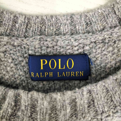 ポロラルフローレン POLO RALPH LAUREN ポニー刺繍 ラグランニット メンズ