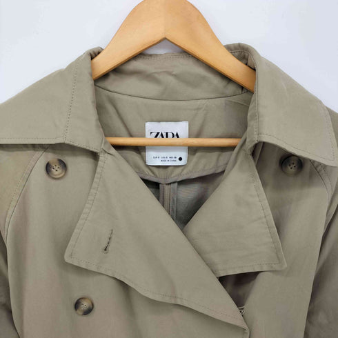 ザラ ZARA トレンチコート レディース import:S