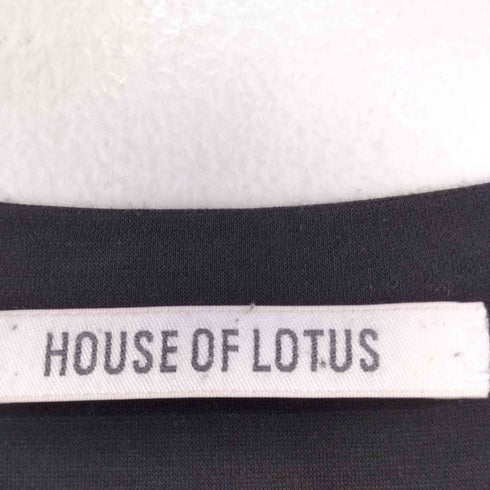 ハウスオブロータス HOUSE OF LOTUS Cotton side slit cut and sew dress サイドスリットワンピース レディース JPN:M