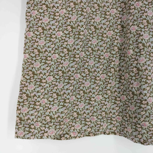 トリココムデギャルソン tricot COMME des GARCONS 切替 花柄 フラワー ノースリーブTシャツ レディース
