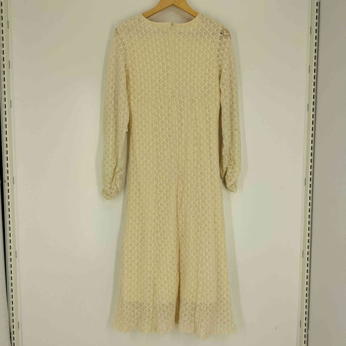 ブージュルード Bou Jeloud 24SS Bab 総レース ウエスト切替 フレア ワンピース レディース JPN:S