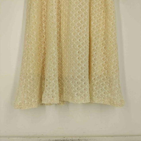 ブージュルード Bou Jeloud 24SS Bab 総レース ウエスト切替 フレア ワンピース レディース JPN:S