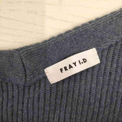 フレイアイディー FRAY I.D スリットニットワンピース レディース