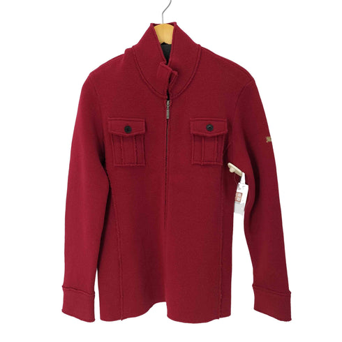 バーバリーブラックレーベル BURBERRY BLACK LABEL ハイネックジップニット メンズ JPN:3