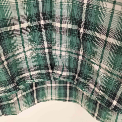 ギャップ Gap OLD 90S 紺タグ ボタンダウン コットン チェック柄 長袖シャツ メンズ JPN:XL