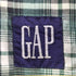 ギャップ Gap OLD 90S 紺タグ ボタンダウン コットン チェック柄 長袖シャツ メンズ JPN:XL