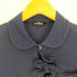 トリココムデギャルソン tricot COMME des GARCONS 丸襟 ラウンドカラー 変形リボン シャツ レディース JPN:S