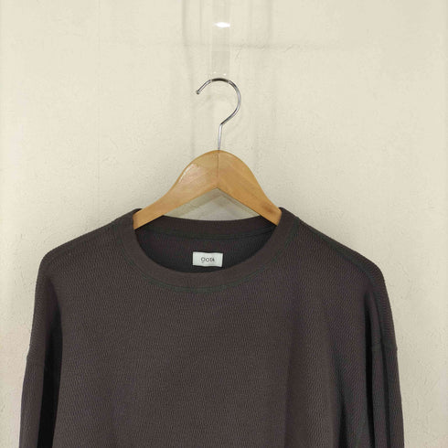 シオタ CIOTA HONEYCOMB MESH LONG SLEEVE T-SHIRT メンズ 6
