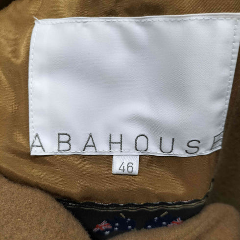 アバハウス ABAHOUSE TASMANIA WOOL BLEND チェスターコート メンズ JPN:46