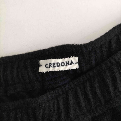 クレドナ CREDONA WOOL FLEESE EASY PANTS レディース