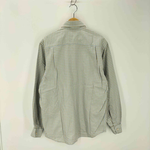 エルメネジルドゼニア Ermenegildo Zegna チェック柄 ボタンダウン長袖シャツ メンズ JPN:L