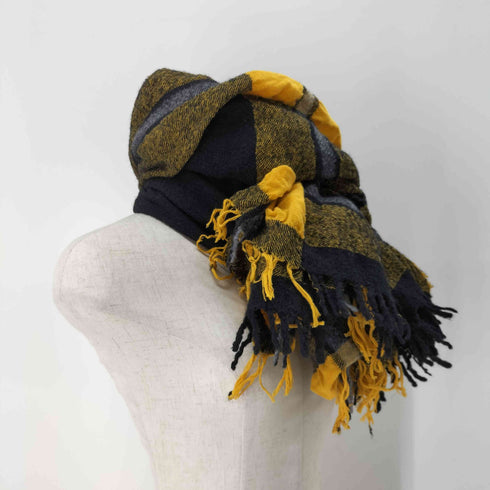 ヴィヴィアンウエストウッド アングロマニア Vivienne Westwood ANGLOMANIA 大判ジャガードチェックストール レディース ONE SIZE