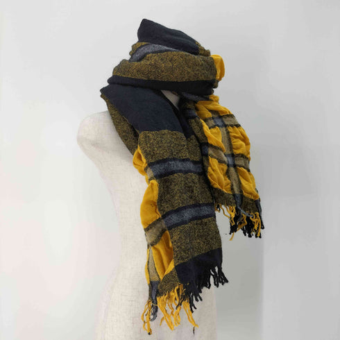 ヴィヴィアンウエストウッド アングロマニア Vivienne Westwood ANGLOMANIA 大判ジャガードチェックストール レディース ONE SIZE