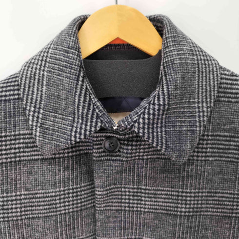 メンズメルローズ MENS MELROSE ライナー付きノビリアグレンビーバーステンカラーコート メンズ JPN:3