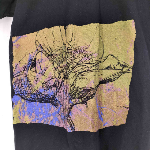 サイトバイヨウジヤマモト syte by Yohji Yamamoto フロントプリント S/S Tシャツ メンズ JPN:3