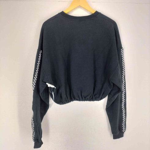 ジャージーズ JERZEES 90-00s WARREN スリーブチェッカー クルーネックスウェット トレーナー レディース JPN:XL