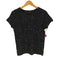 アルアバイル allureville モヘヤ混 スパンコール ポリ アクリル ニット Tシャツ レディース JPN:2