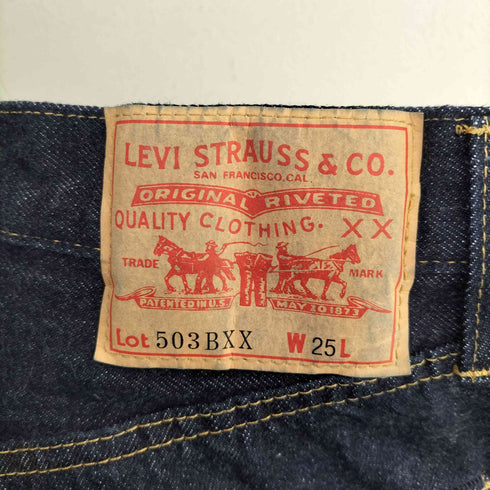 リーバイスヴィンテージクロージング Levis Vintage Clothing 503BXX 1960年モデル セルビッジデニム レディース 25inch